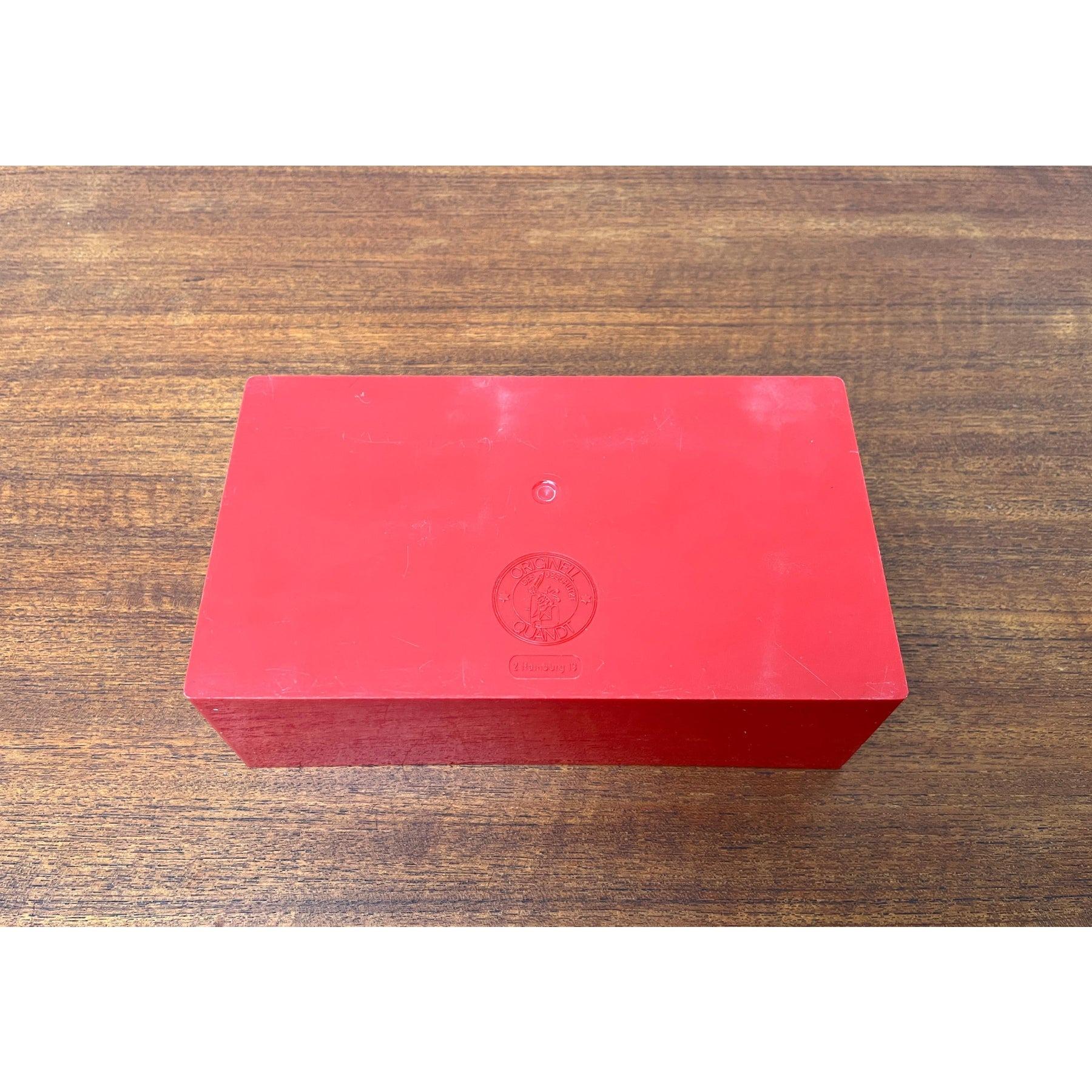 Rotes Space Age-Schreibtisch-Utensilo von Quandt Hamburg, 1960er Jahre im Angebot 2