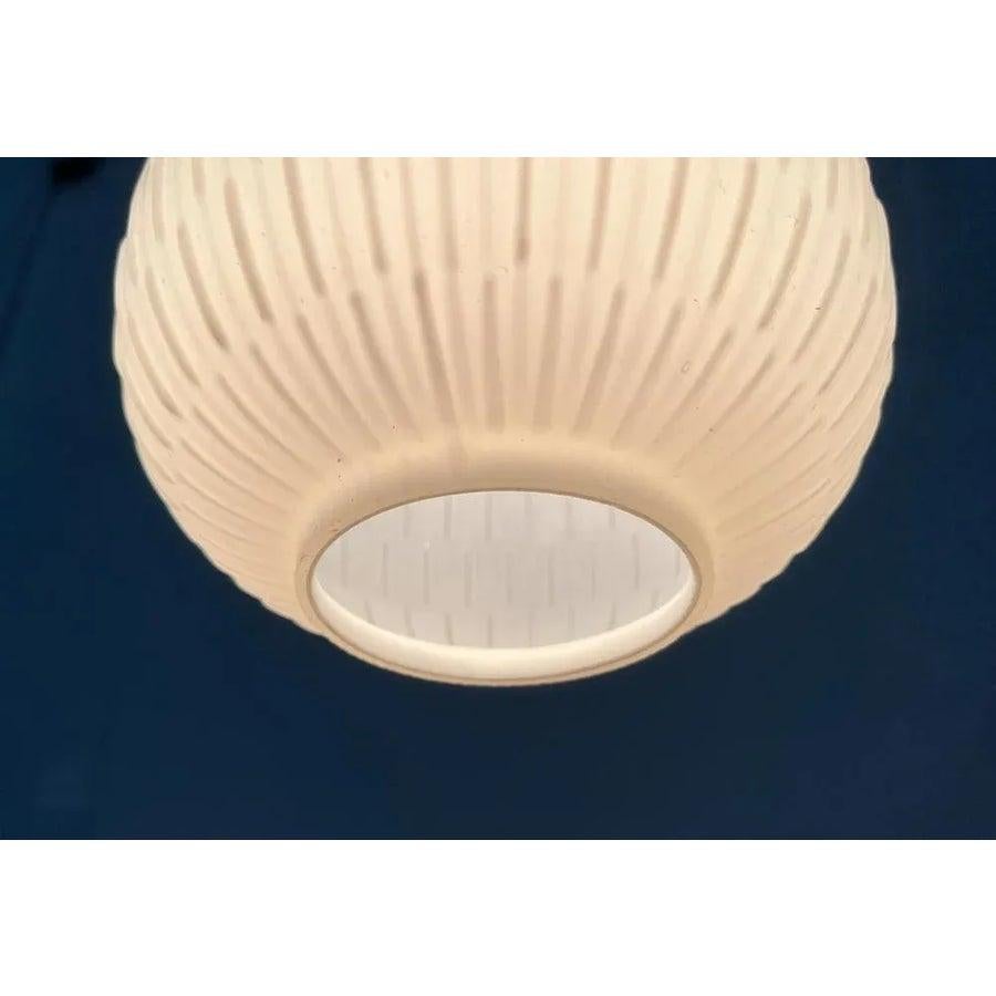 Metallo Lampada a sospensione Rimini in vetro di Aloys Gangkofner, 1960 in vendita