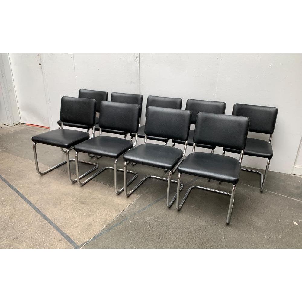 Mid-Century German S32 Cantilever Chair by Marcel Breuer & Mart Stam, 1970s For Sale 2
