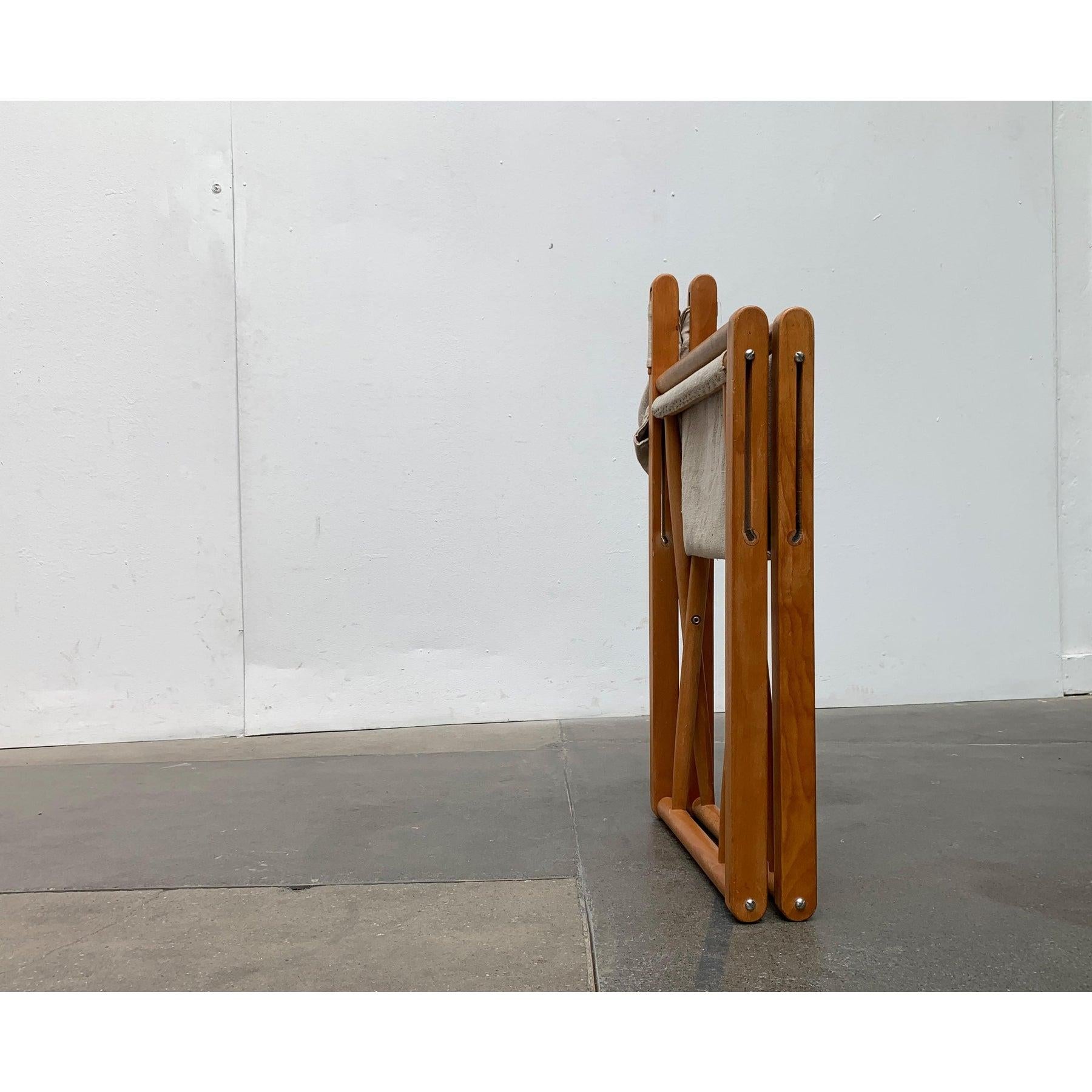 Mid-Century German Safari Folding Chair from Casala, 1960s For Sale 3