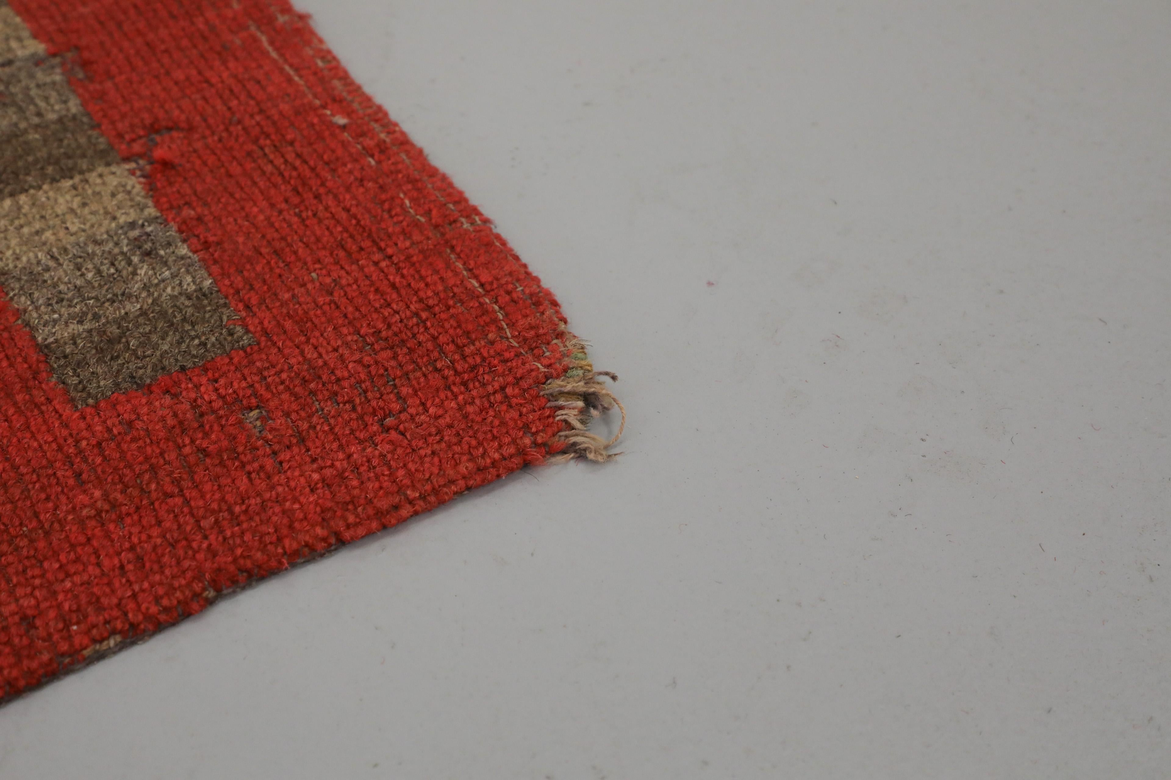 Mid-Century German Schäffler Wool Carpet with Geometric Pattern 12