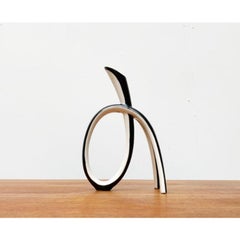 Mid-Century German Sculptural Porcelain Vase from Lindner