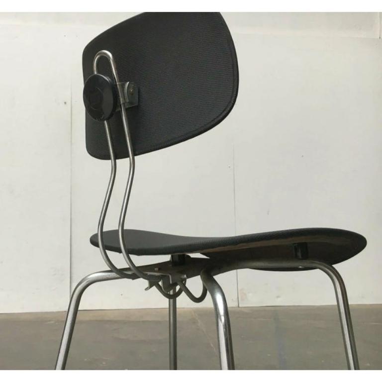Mid-Century Modern Mid-Century German SE 66 Chair by Egon Eiermann for Wilde + Spieth, 1950s For Sale
