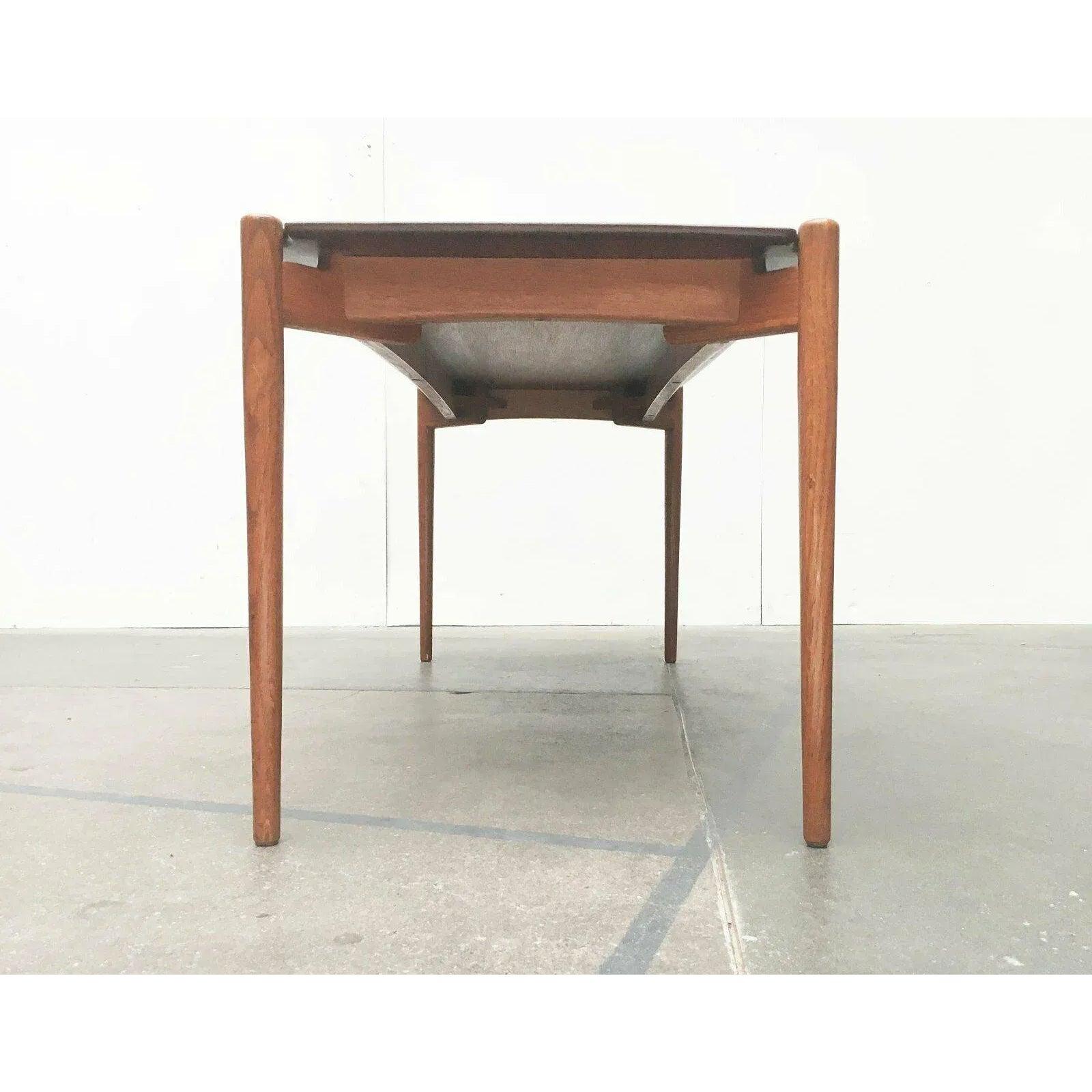 Deutsche Serie 400 Teakholz-Couchtisch aus der Mitte des Jahrhunderts von Hartmut Lohmeyer, 1950er Jahre (Moderne der Mitte des Jahrhunderts) im Angebot