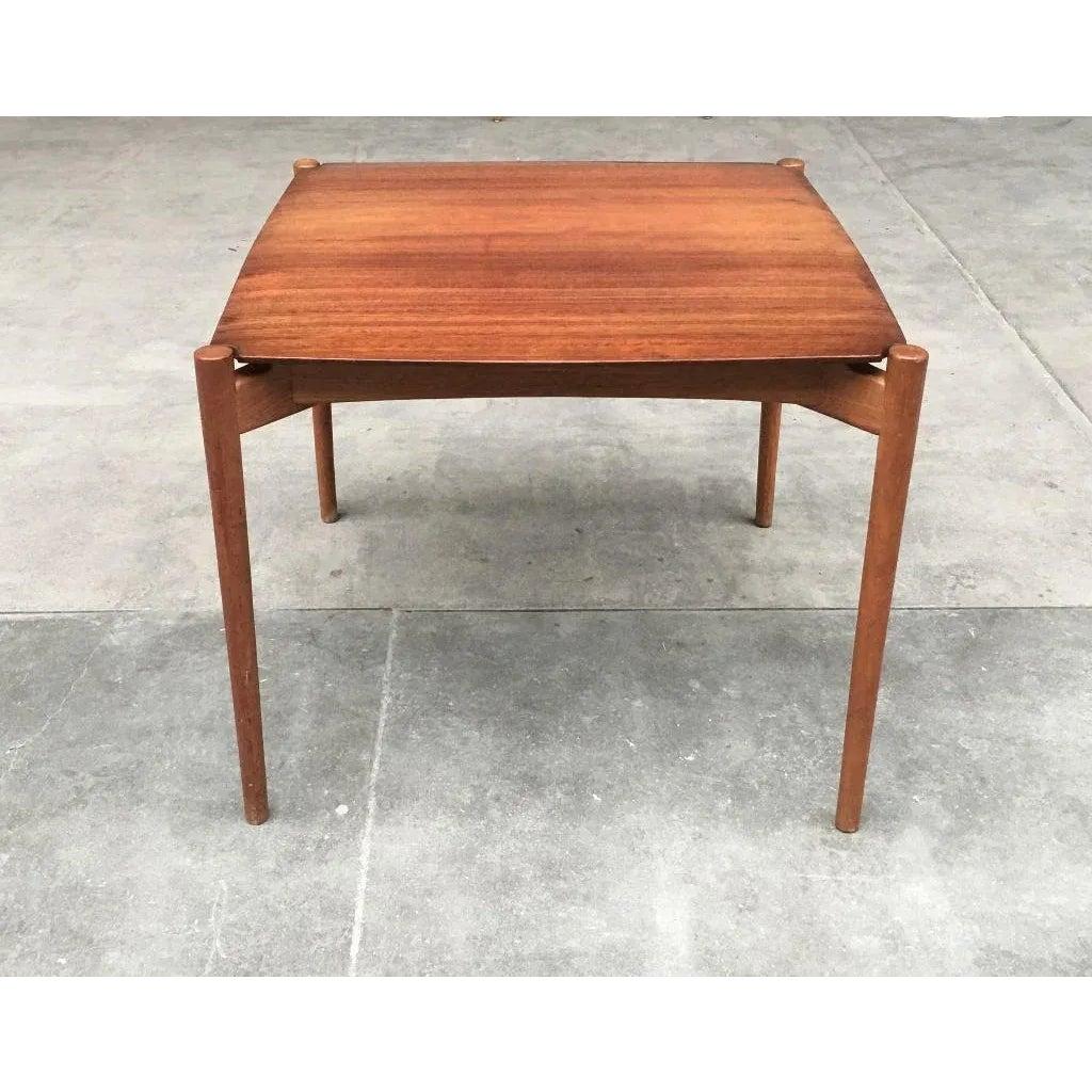 Deutsche Serie 400 Teakholz-Couchtisch aus der Mitte des Jahrhunderts von Hartmut Lohmeyer, 1950er Jahre (20. Jahrhundert) im Angebot