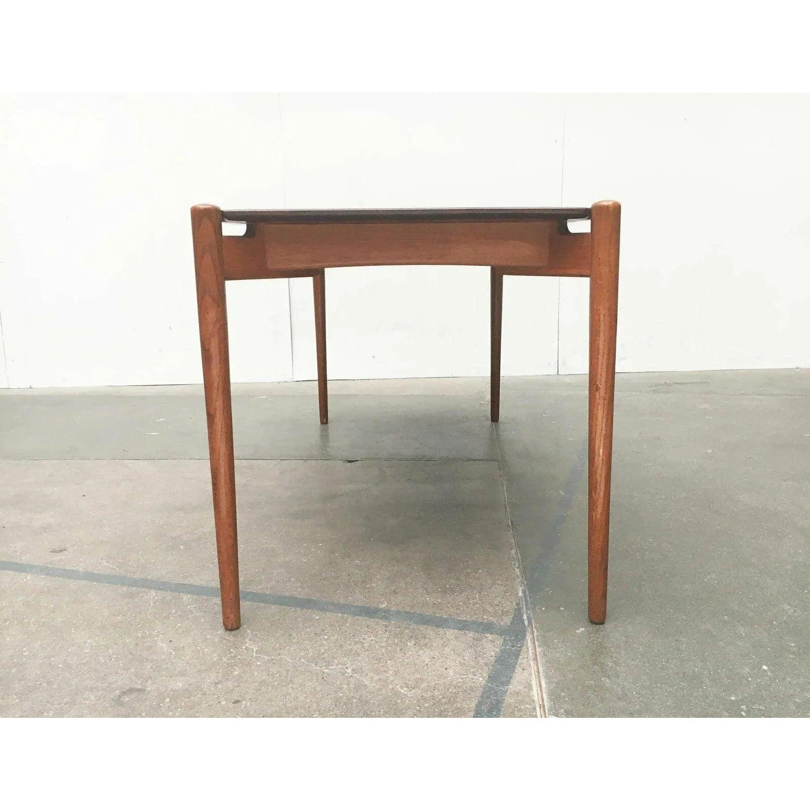 Deutsche Serie 400 Teakholz-Couchtisch aus der Mitte des Jahrhunderts von Hartmut Lohmeyer, 1950er Jahre (20. Jahrhundert) im Angebot