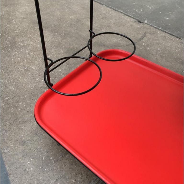 Métal Table d'appoint allemande du milieu du siècle, années 1960 en vente
