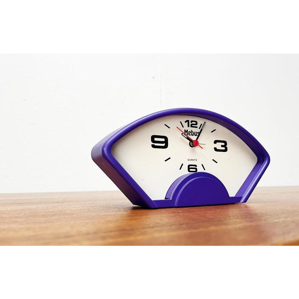 Mid-Century Modern Mid-Century German Space Age Alarm Clock from Mebus, 1960s For Sale