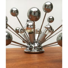 Mid-Century German Space Age Atomic Table Lamp from Cosack