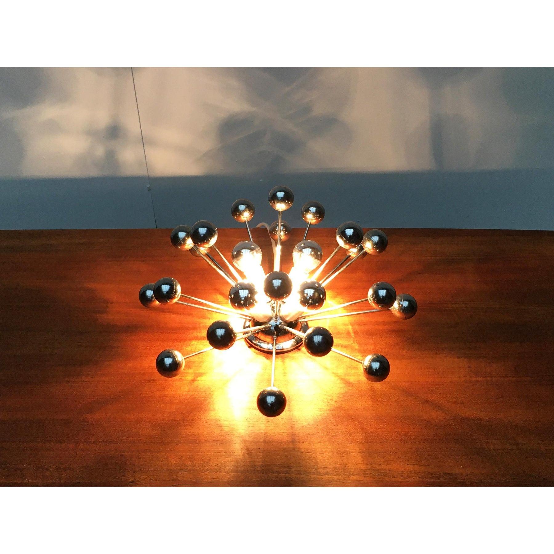 Allemand Lampe de table atomique de l'ère spatiale allemande du milieu du siècle, Cosack en vente