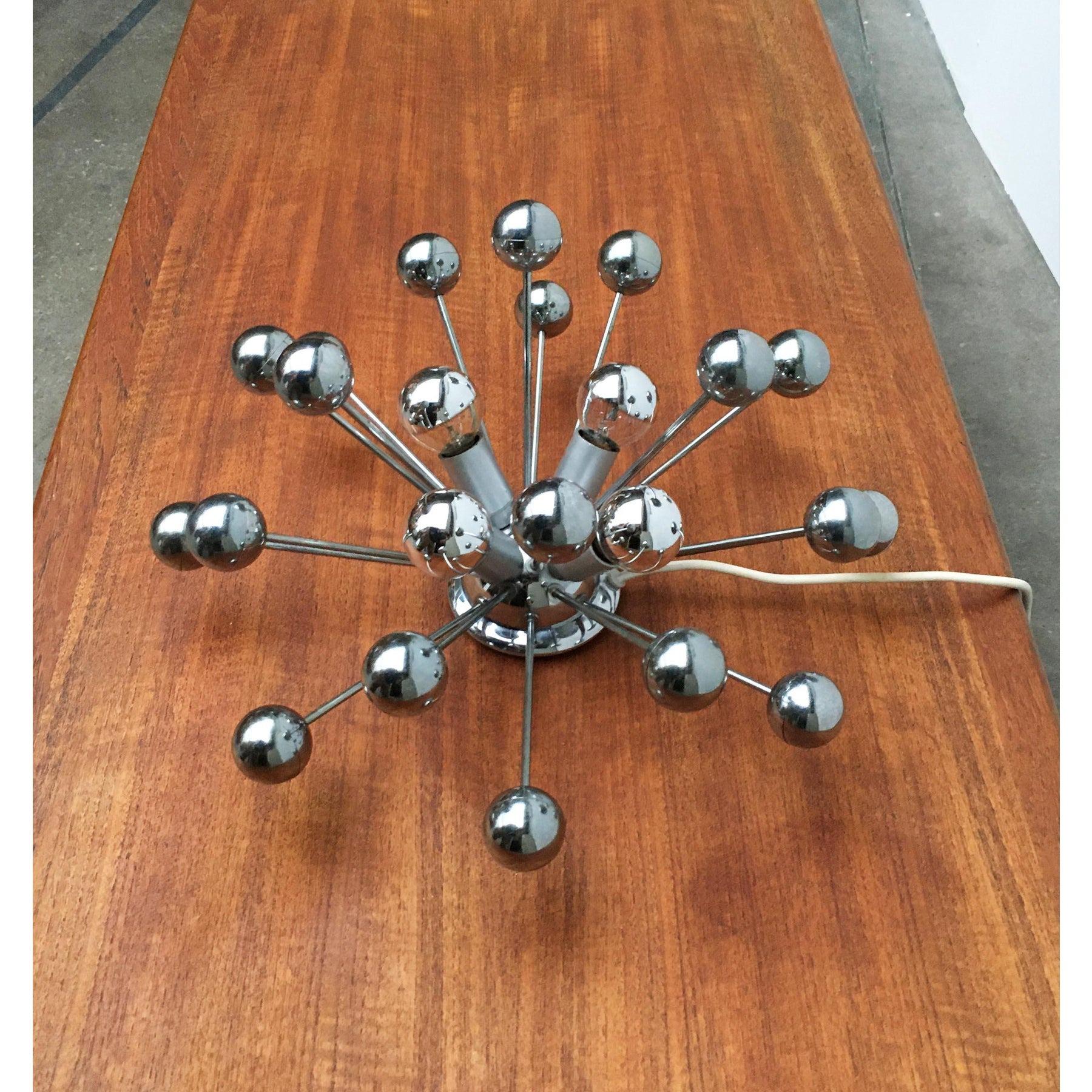 Lampe de table atomique de l'ère spatiale allemande du milieu du siècle, Cosack en vente 2