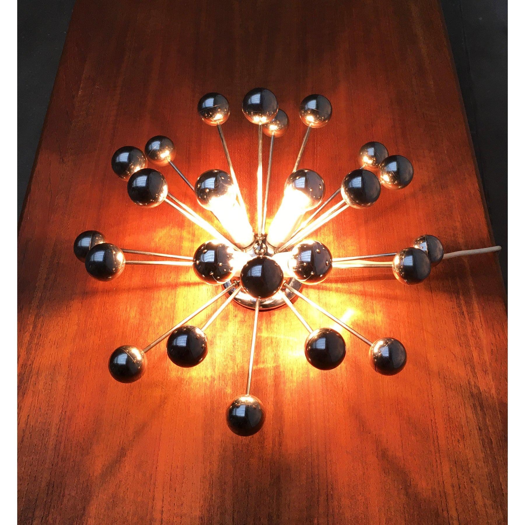 Lampe de table atomique de l'ère spatiale allemande du milieu du siècle, Cosack en vente 3