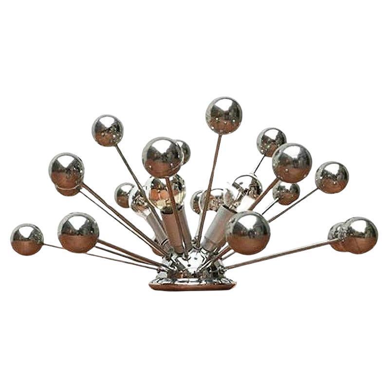 Mid-Century German Space Age Atomic Table Lamp from Cosack