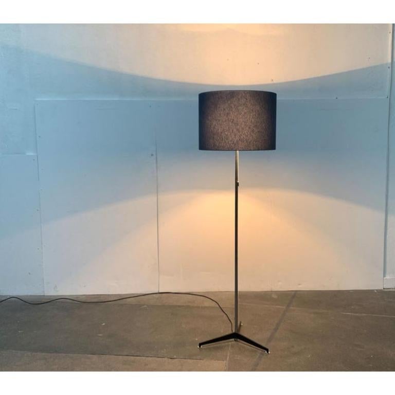 Lampada da terra a treppiede blu di Staff Leuchten, 1960 in vendita 4