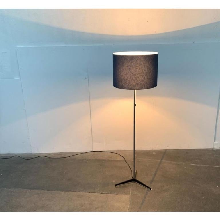 Lampada da terra a treppiede blu di Staff Leuchten, 1960 in vendita 5