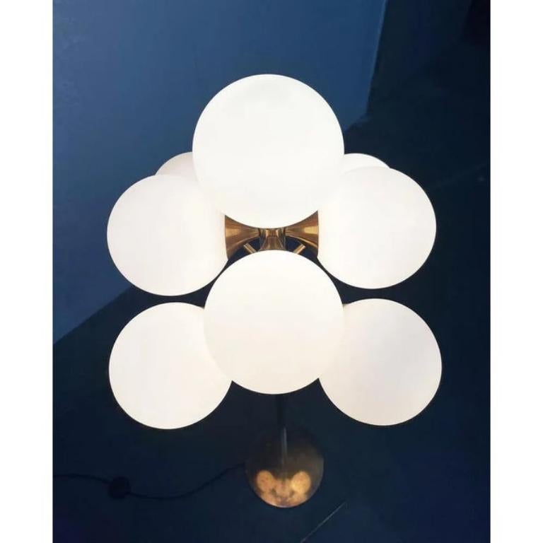 Mid-Century Modern Lampadaire allemand de l'ère spatiale du milieu du siècle dernier de Kaiser Leuchten, années 1960 en vente