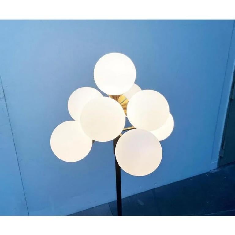 Lampadaire allemand de l'ère spatiale du milieu du siècle dernier de Kaiser Leuchten, années 1960 Excellent état - En vente à Hamburg, DE