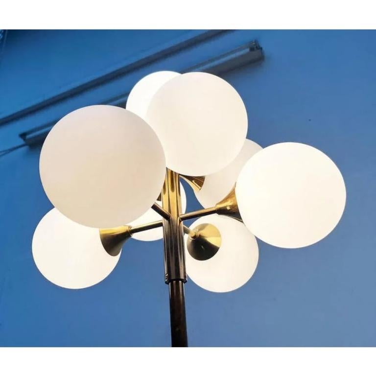 20ième siècle Lampadaire allemand de l'ère spatiale du milieu du siècle dernier de Kaiser Leuchten, années 1960 en vente