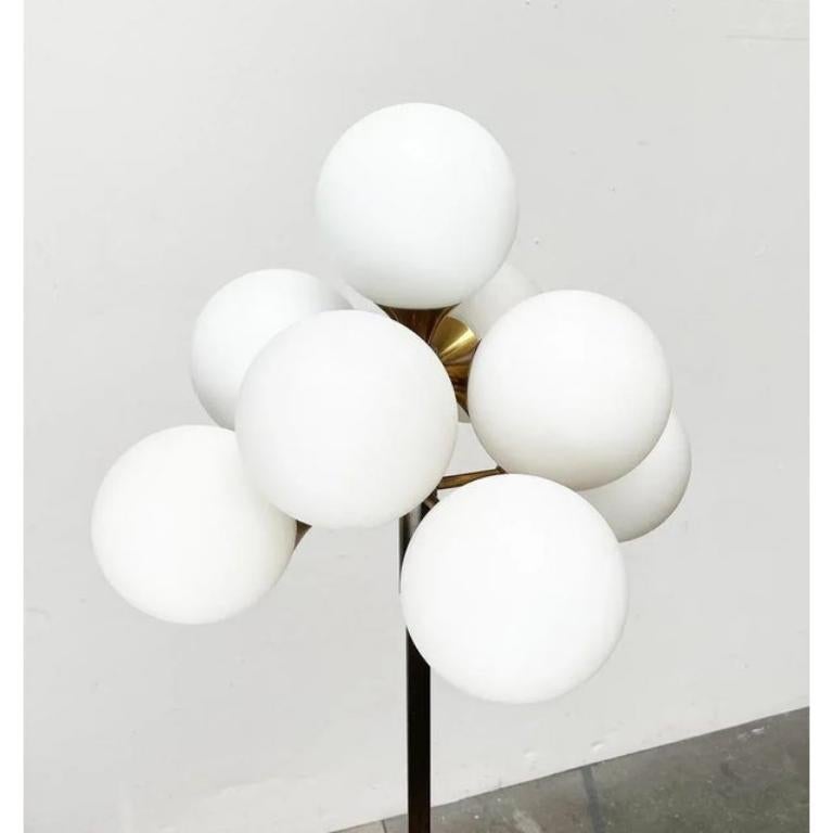 Lampadaire allemand de l'ère spatiale du milieu du siècle dernier de Kaiser Leuchten, années 1960 en vente 1