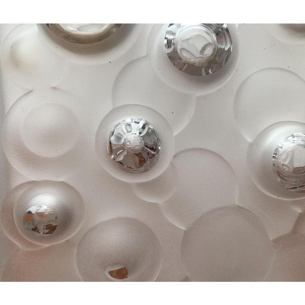 Vaso in vetro a bolle d'aria tedesco di metà secolo di Gral Glass, anni '60 in vendita 1