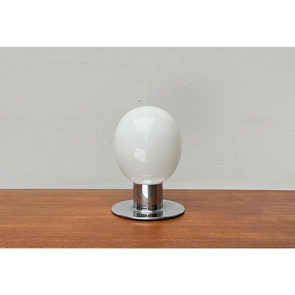Mid-Century Modern Lampe de bureau allemande de l'ère spatiale du milieu du siècle dernier par Ingo Maurer, 1970 en vente