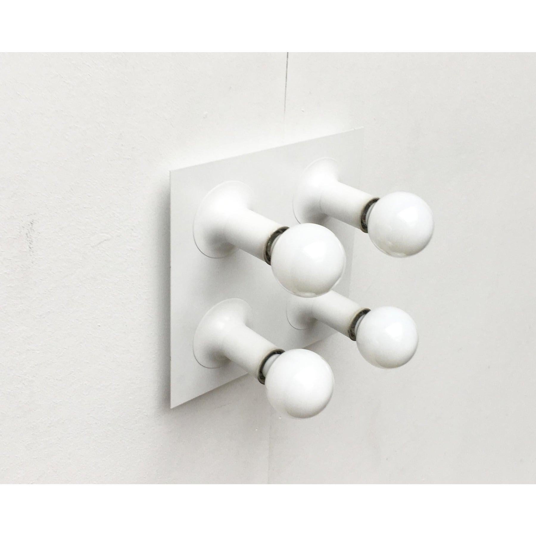 Lampada da soffitto A Space Age tedesca di metà secolo di Cosack in vendita 4