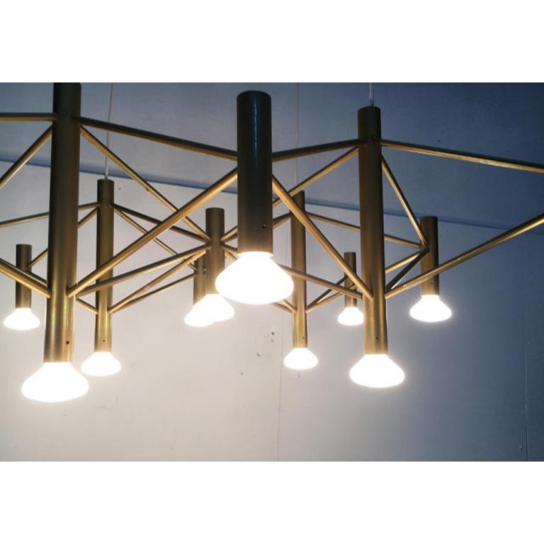 Lampadario A Space tedesco di metà secolo in vendita 3