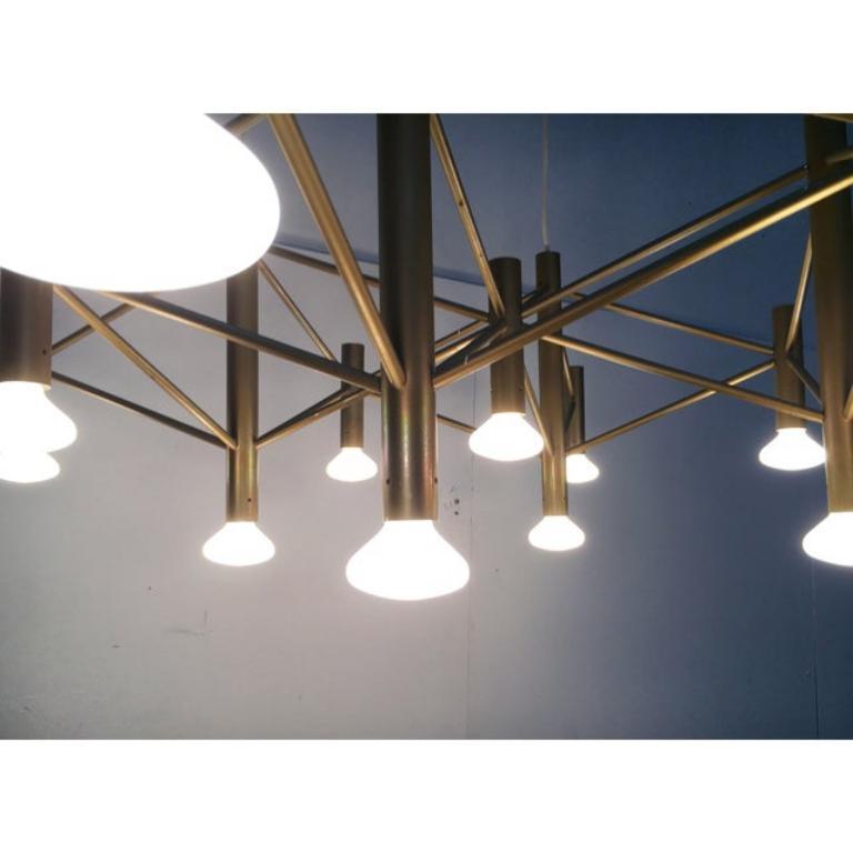 Lampadario A Space tedesco di metà secolo in vendita 5