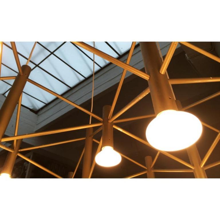 Lampadario A Space tedesco di metà secolo in vendita 2