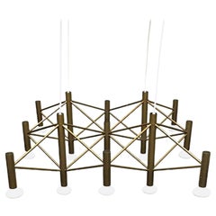 Mid-Century German Space Age Chandelier