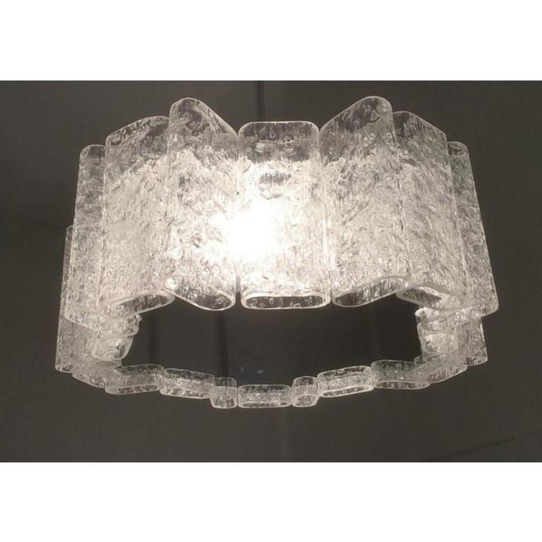 Lampadario tedesco di metà secolo in stile Space AGE di Doria Leuchten, 1960 in vendita 4