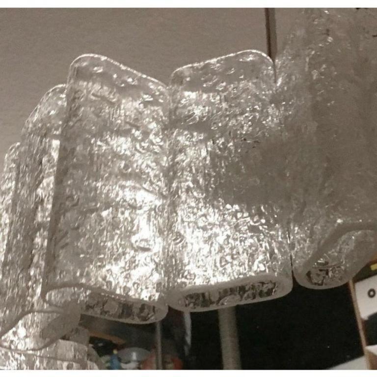 XX secolo Lampadario tedesco di metà secolo in stile Space AGE di Doria Leuchten, 1960 in vendita