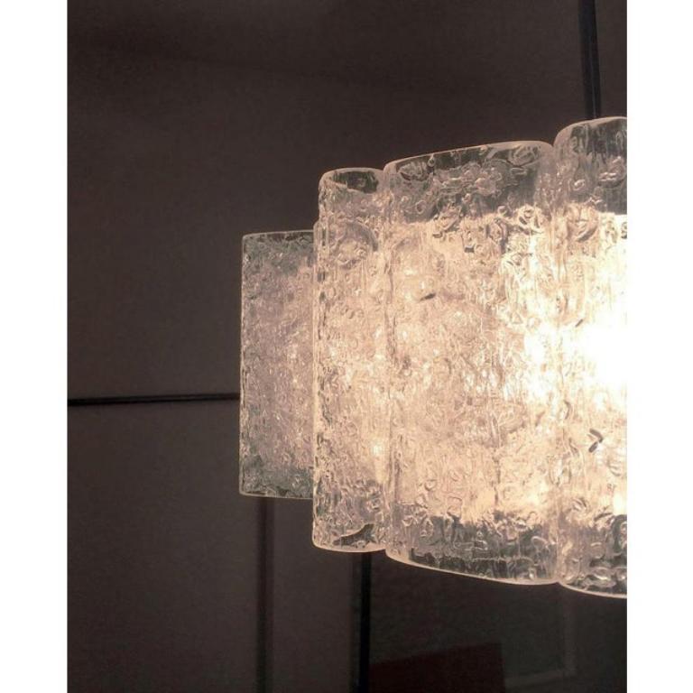 Lampadario tedesco di metà secolo in stile Space AGE di Doria Leuchten, 1960 in vendita 1