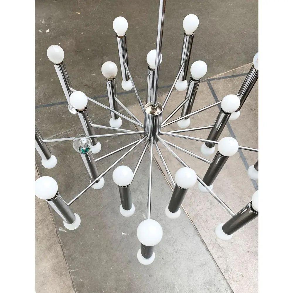 Lampadario tedesco di metà secolo in stile A Space di Doria Leuchten, anni '60 in vendita 3