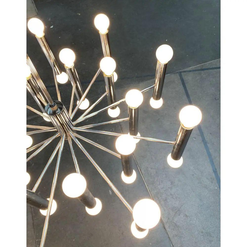 Lampadario tedesco di metà secolo in stile A Space di Doria Leuchten, anni '60 in vendita 5