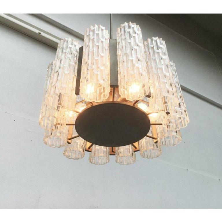 Lampadario tedesco di metà secolo in stile A Space di Doria Leuchten, anni '60 In condizioni buone in vendita a Hamburg, DE