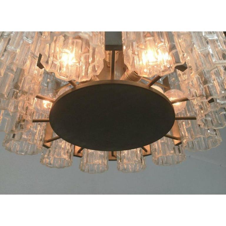Lampadario tedesco di metà secolo in stile A Space di Doria Leuchten, anni '60 in vendita 1