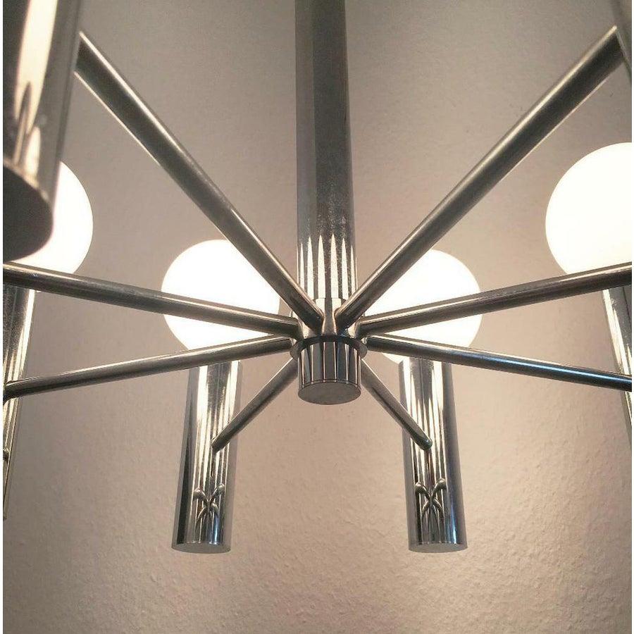 Mid-Century moderno Lampadario A Space tedesco di metà secolo di Hustadt Leuchten, anni '60 in vendita