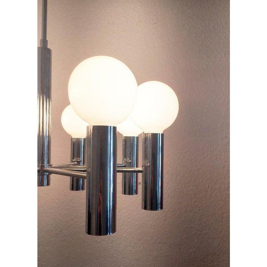 Lampadario A Space tedesco di metà secolo di Hustadt Leuchten, anni '60 In condizioni ottime in vendita a Hamburg, DE
