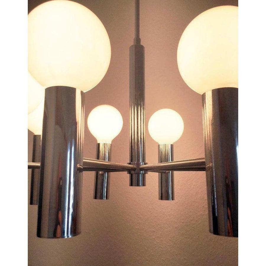 Lampadario A Space tedesco di metà secolo di Hustadt Leuchten, anni '60 in vendita 1
