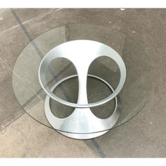 Mesa de Sofá de la Era Espacial Alemana de Mitad de Siglo por Knut Hesterberg, Años 60