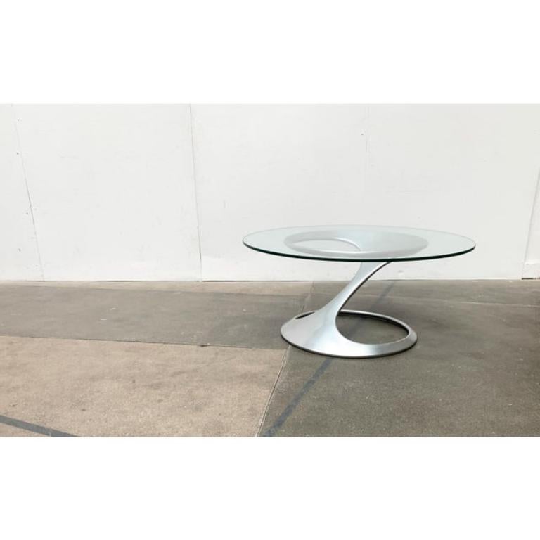 Deutscher Couchtisch aus der Mitte des Jahrhunderts des Space Age von Knut Hesterberg, 1960er Jahre (20. Jahrhundert) im Angebot