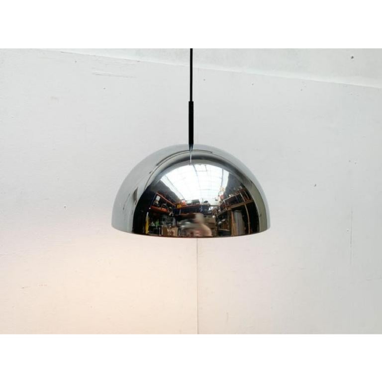 Lampada a sospensione a cupola tedesca di metà secolo di Staff Leuchten, anni '1960 in vendita 3