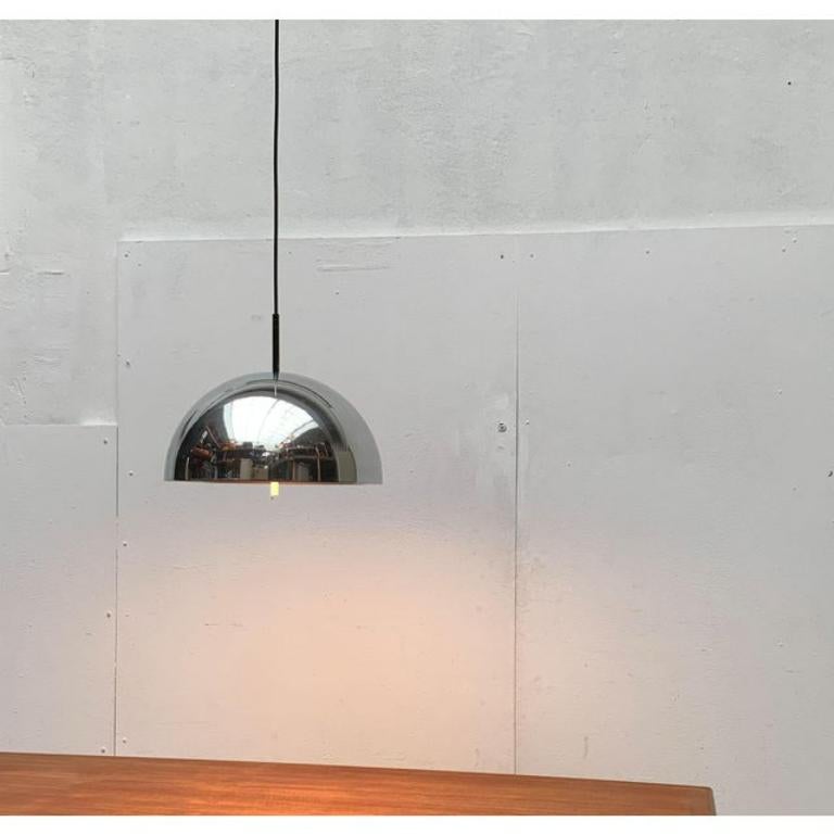 Lampada a sospensione a cupola tedesca di metà secolo di Staff Leuchten, anni '1960 in vendita 4
