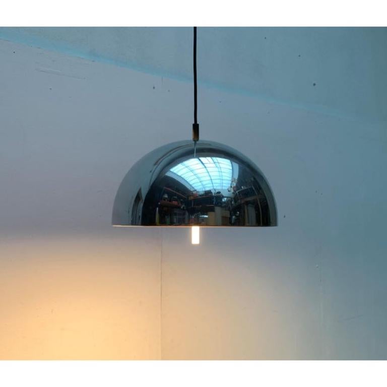 Mid-Century moderno Lampada a sospensione a cupola tedesca di metà secolo di Staff Leuchten, anni '1960 in vendita