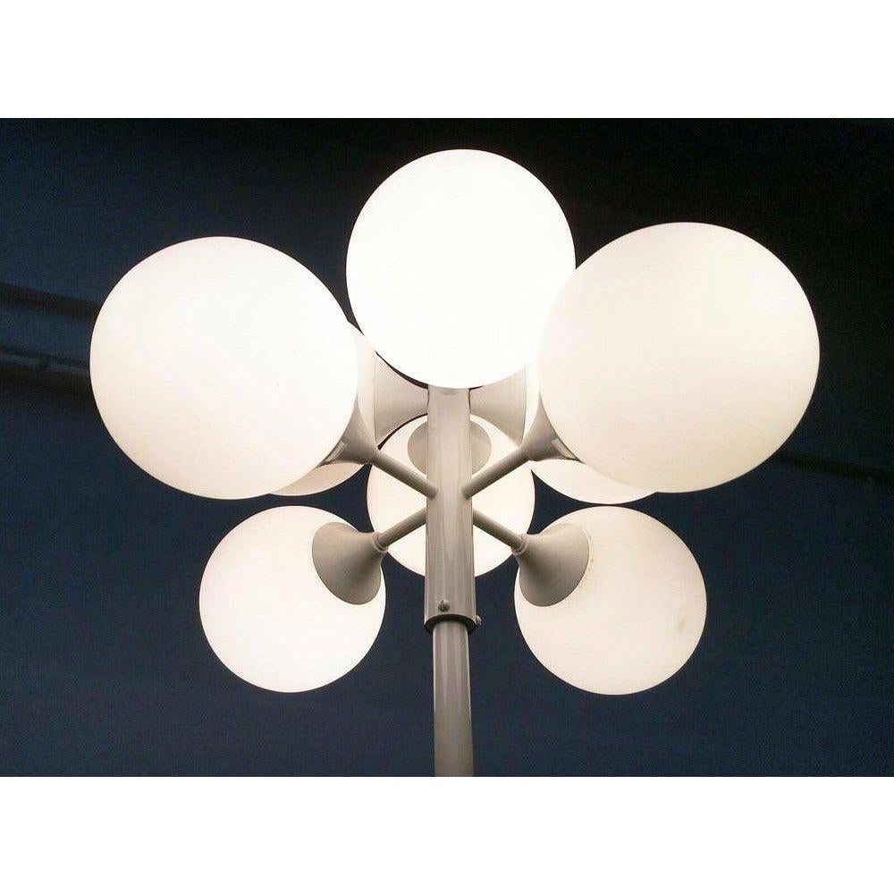 Tedesco Lampada da terra tedesca di metà secolo in stile Space AGE di Kaiser Leuchten, anni '60 in vendita