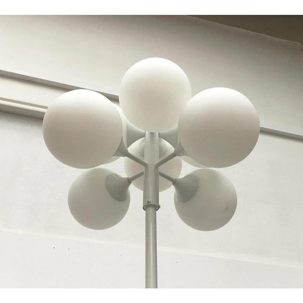XX secolo Lampada da terra tedesca di metà secolo in stile Space AGE di Kaiser Leuchten, anni '60 in vendita