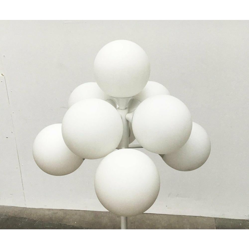 Lampada da terra tedesca di metà secolo in stile Space AGE di Kaiser Leuchten, anni '60 in vendita 1