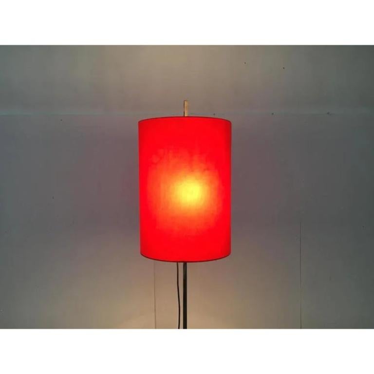 Lampada da terra tedesca di metà secolo in stile Space AGE di Staff Leuchten, anni '60 in vendita 5