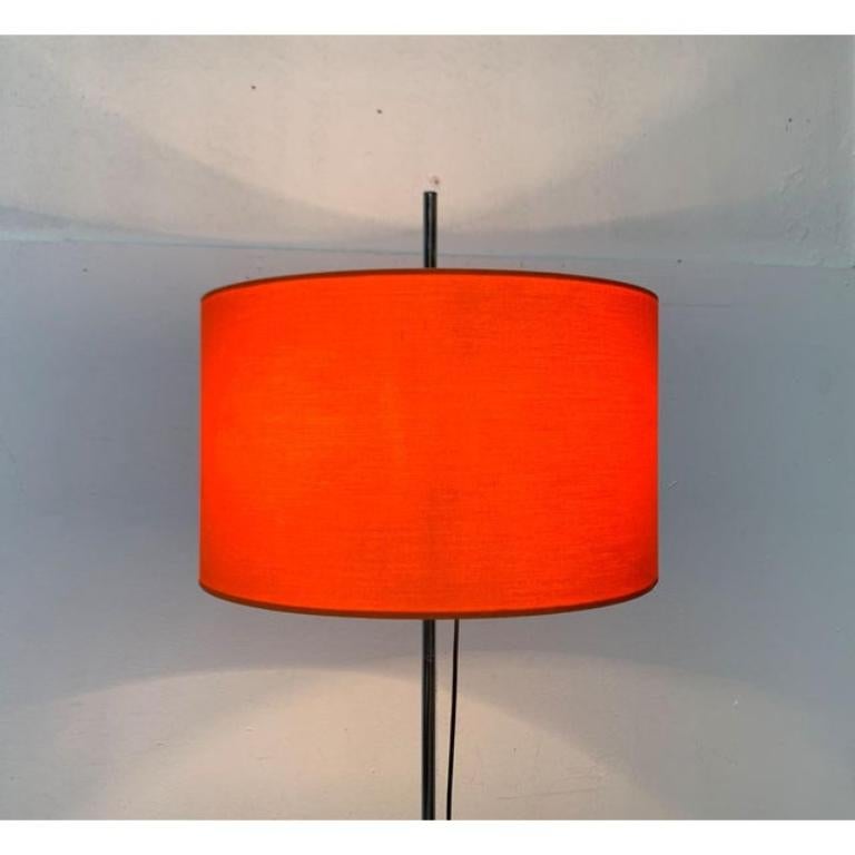 Tedesco Lampada da terra tedesca di metà secolo in stile Space AGE di Staff Leuchten, anni '60 in vendita